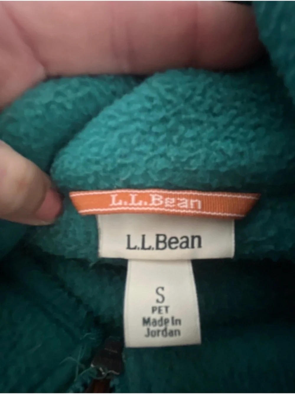 LL bean Fleece Pullover - Picture 2 of 5